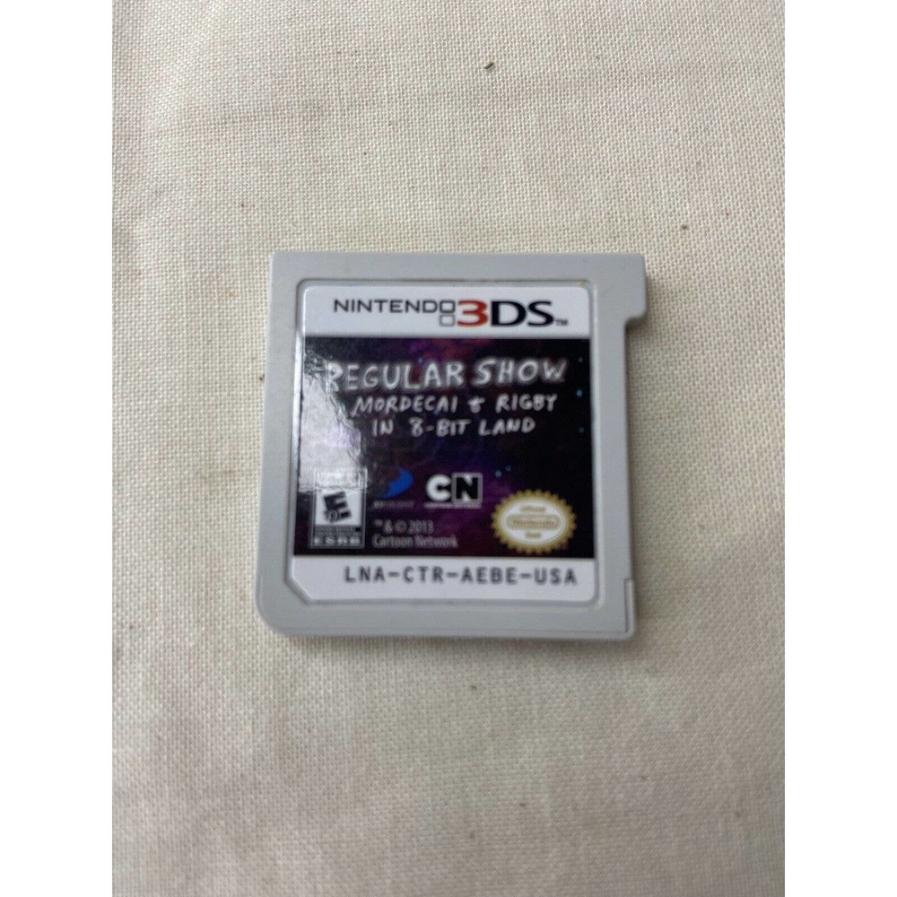 Nintendo 3DS - Regular Show: Mordecai & Rigby In 8-Bit Land - Fast Shipping